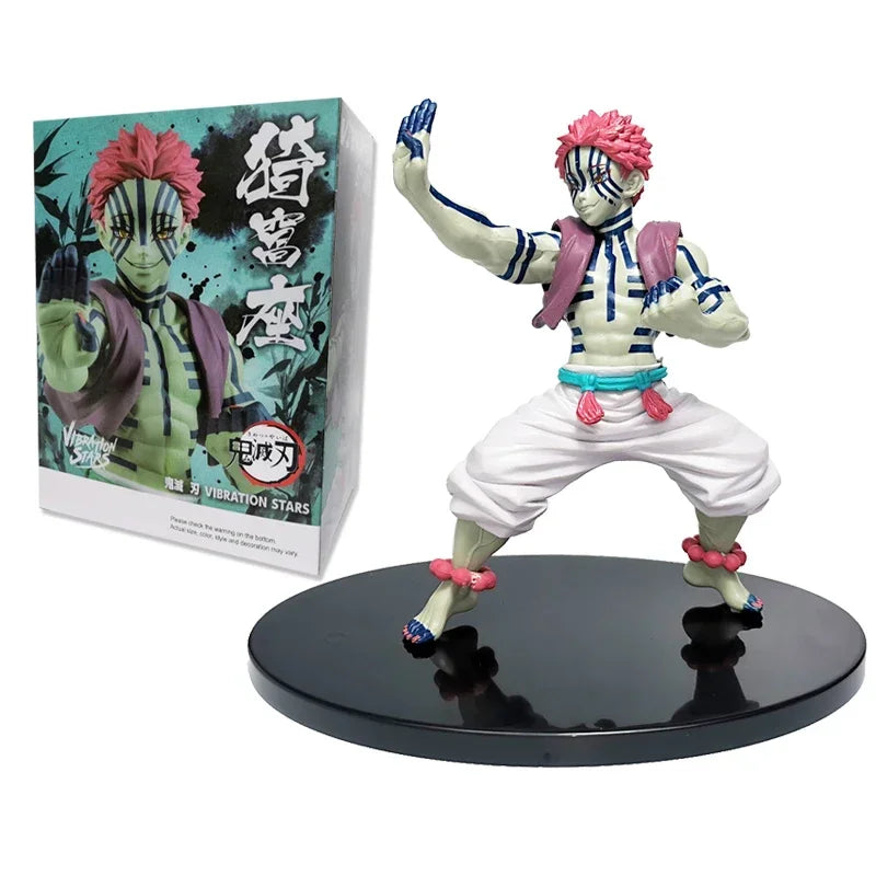 Figurines Demon Slayer – Tanjiro, Nezuko, Zenitsu & Inosuke (15 cm)