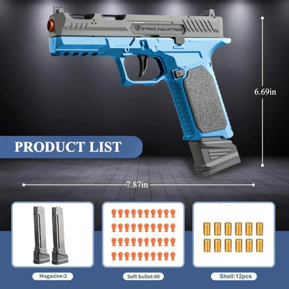 Pistolet Jouet SIG17 à Douilles Éjectables – Modèle Réaliste pour Enfants