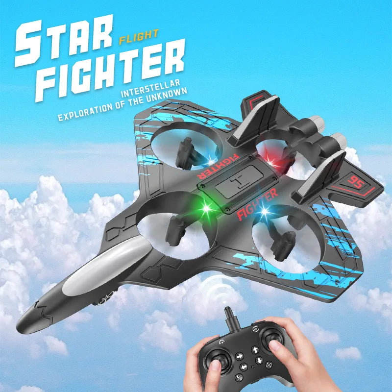 Avion Télécommandé RC Fighter – Drone Avion en Mousse EPP