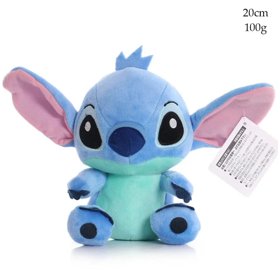 Peluche Stitch Rose ou Bleue – Jouet Doux et Mignon Disney