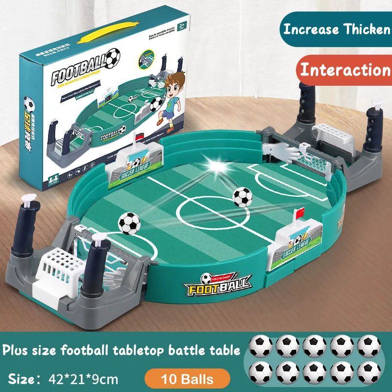 Table de Football Familiale 2 en 1 – Jeu de Société Portable et Interactif