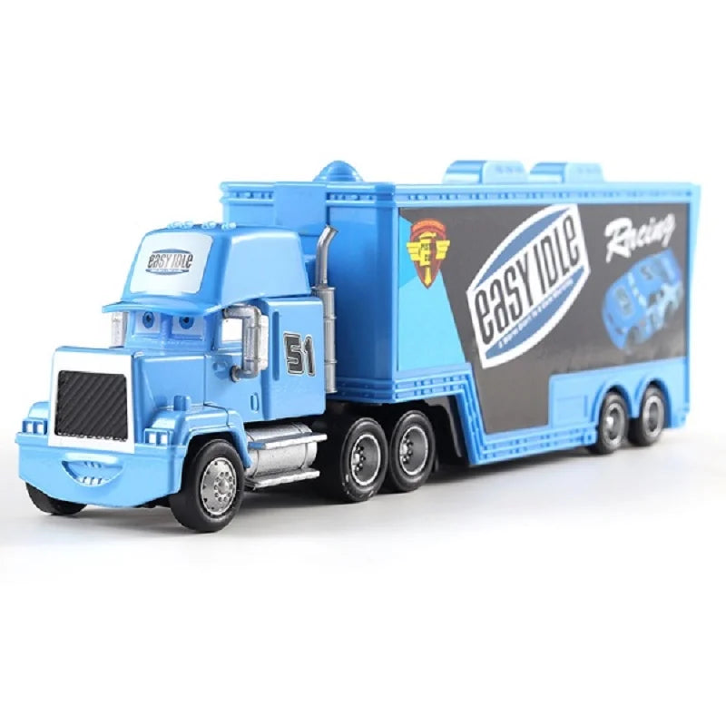 Camion Disney Pixar Cars – Modèle 1:55 (Lightning McQueen, Mack, Jackson Storm)