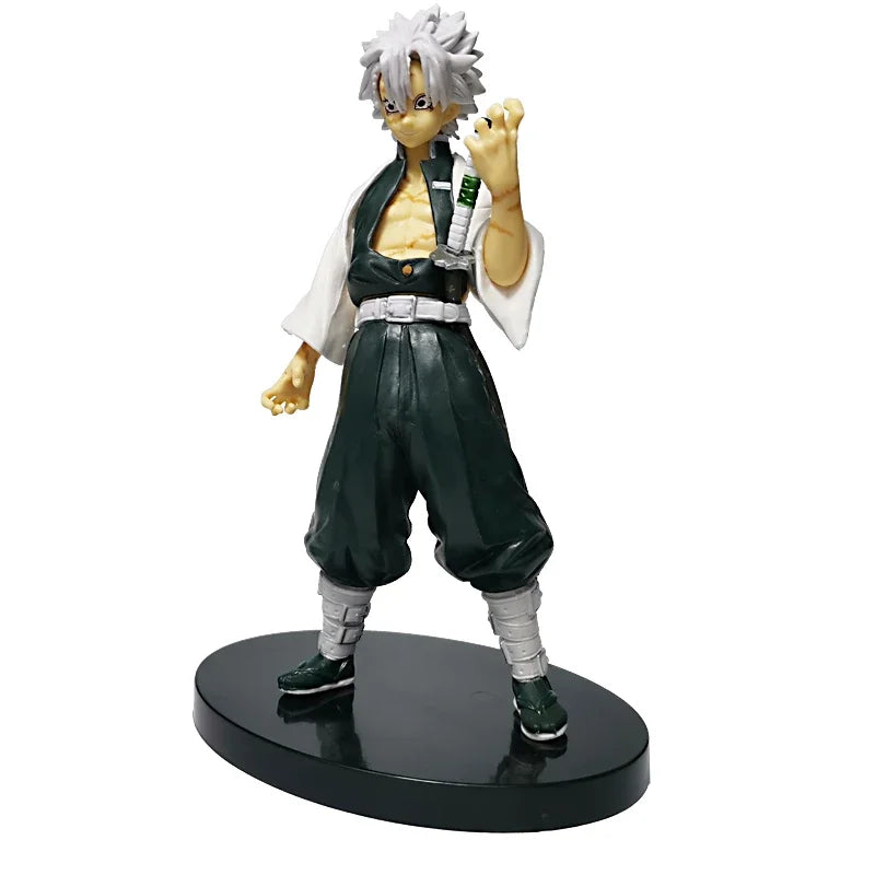 Figurines Demon Slayer – Tanjiro, Nezuko, Zenitsu & Inosuke (15 cm)