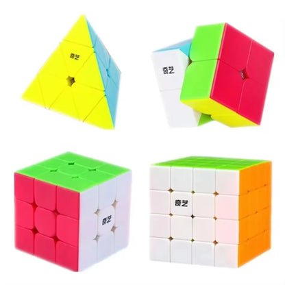 Cube Magique Qiyi – Jeu de Réflexion Éducatif (2x2 à 6x6)