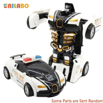 Voiture Robot Transformable – Jouet 2 en 1 pour Enfants