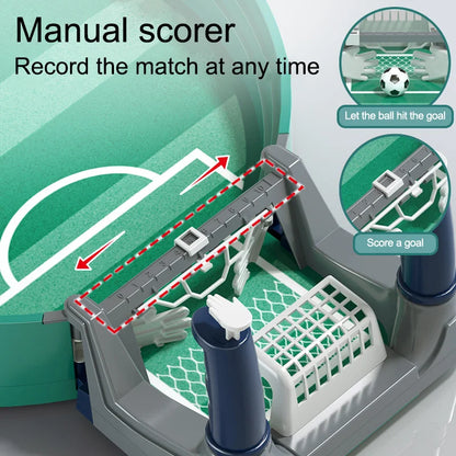 Table de Football Familiale 2 en 1 – Jeu de Société Portable et Interactif