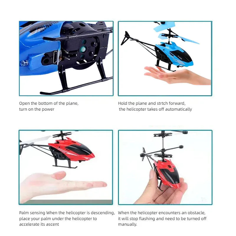 Mini Drone Hélicoptère Rechargeable – Résistant et Facile à Piloter