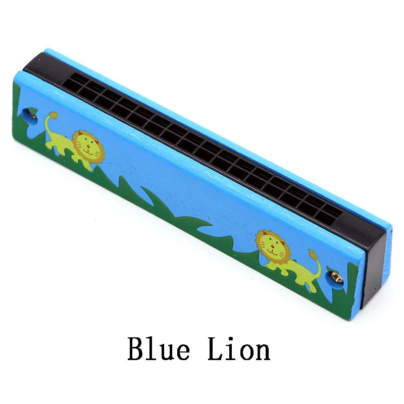 Harmonica en bois pour enfants – Instrument musical éducatif