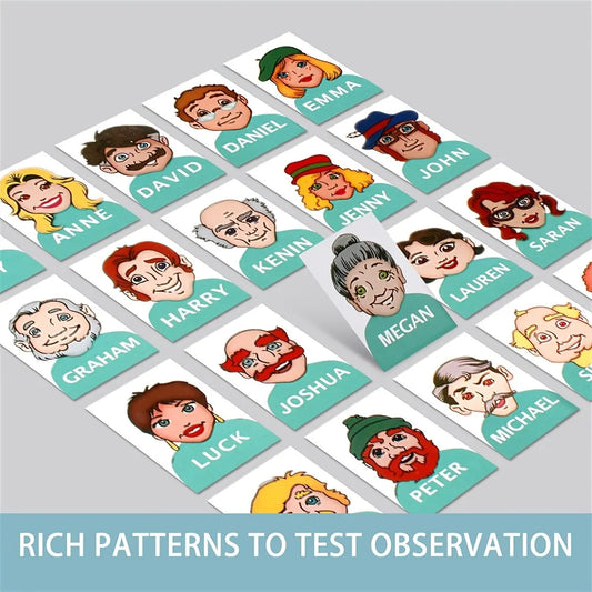 Jeu de Société “Qui Suis-Je ?” – Puzzle Interactif pour Enfants