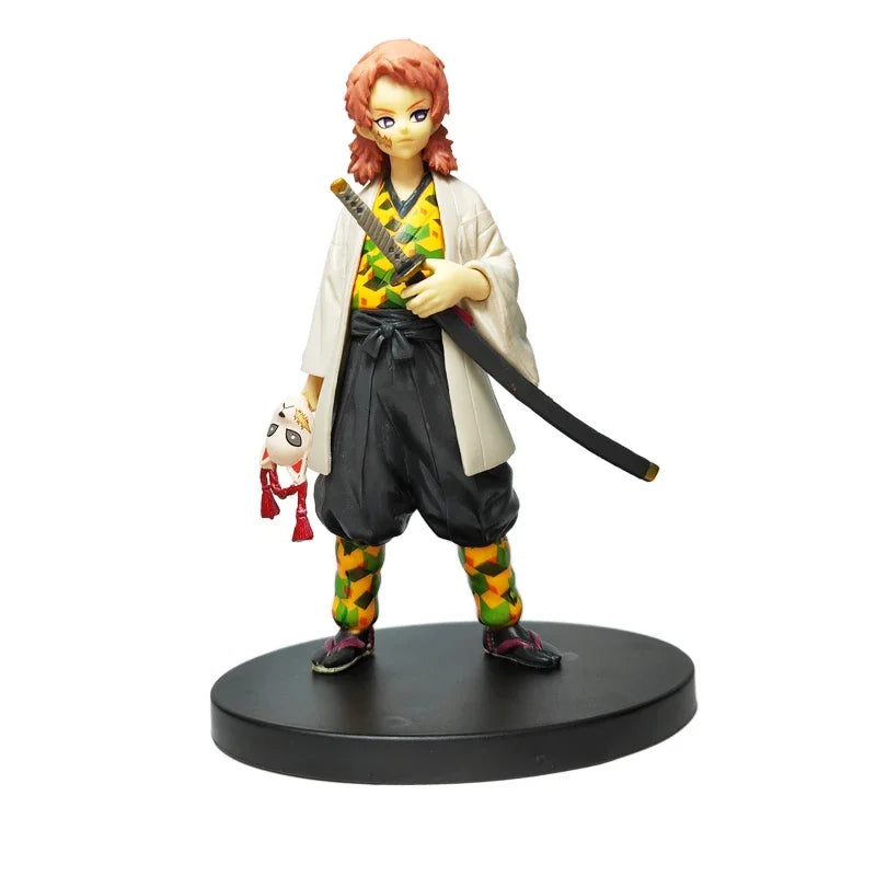 Figurines Demon Slayer – Tanjiro, Nezuko, Zenitsu & Inosuke (15 cm)