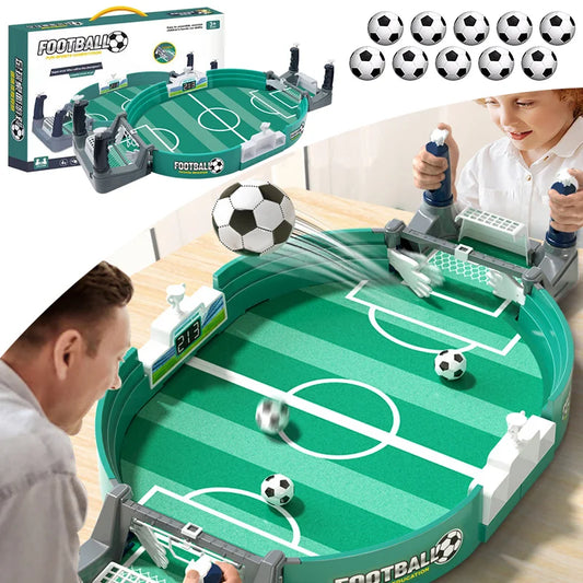 Table de Football Familiale 2 en 1 – Jeu de Société Portable et Interactif