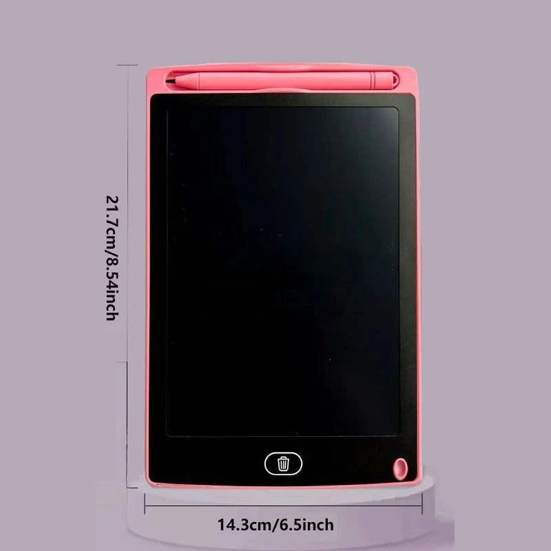 Tablette LCD de Dessin pour Enfants – 6.5/8.5/10/12 Pouces Effaçable avec Stylet
