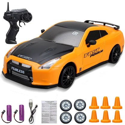 Voiture RC Drift 4x4 Haute Vitesse 2.4G – Modèle AE86/GTR Télécommandé