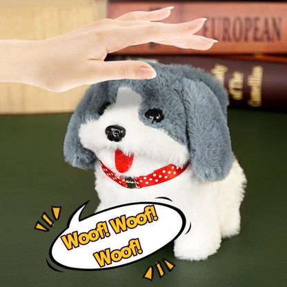 Chien en Peluche Interactif – Télécommandé avec Laisse et Sons Réalistes