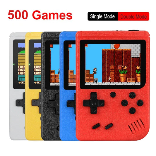 Console de Jeux Rétro Portable 8-Bit – 500 Jeux Intégrés
