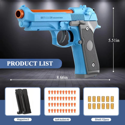 Pistolet Jouet SIG17 à Douilles Éjectables – Modèle Réaliste pour Enfants