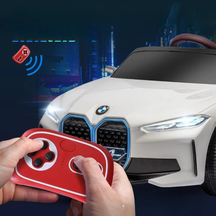 Voiture Électrique pour Enfants HOMCOM – BMW sous Licence Officielle avec Musique, Phares et Télécommande