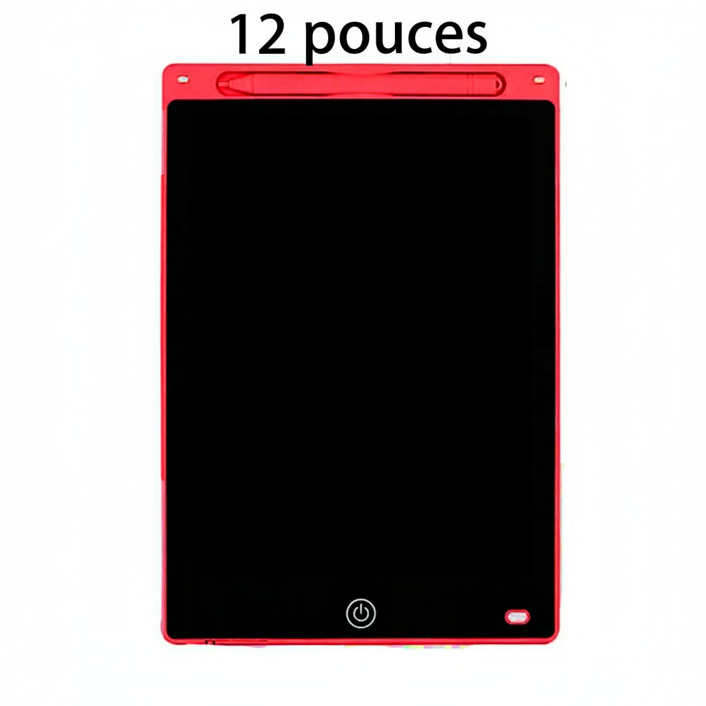 Tablette LCD de Dessin pour Enfants – 6.5/8.5/10/12 Pouces Effaçable avec Stylet
