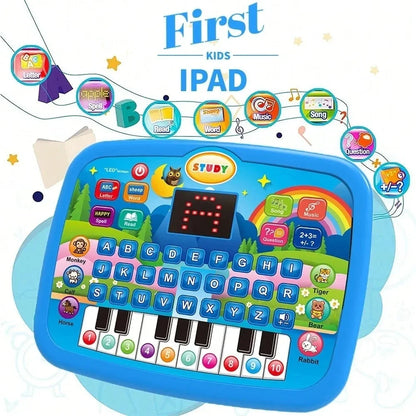 Tablette Éducative LED pour Enfants ( Anglais)– Apprentissage des Lettres, Chiffres et Musique