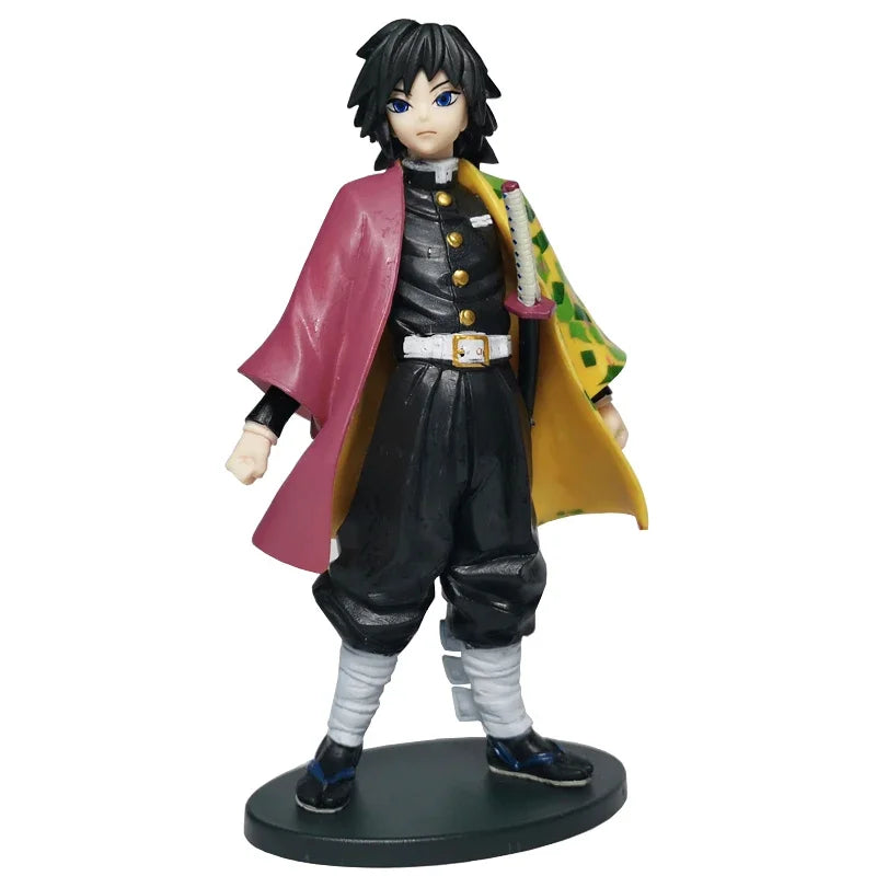 Figurines Demon Slayer – Tanjiro, Nezuko, Zenitsu & Inosuke (15 cm)