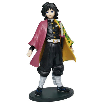 Figurines Demon Slayer – Tanjiro, Nezuko, Zenitsu & Inosuke (15 cm)