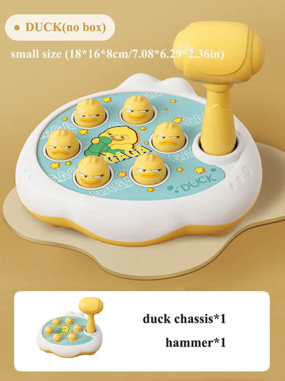 Jeu d’Éveil Montessori avec Marteau – Canard, Grenouille ou Cochon