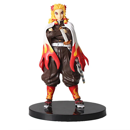 Figurines Demon Slayer – Tanjiro, Nezuko, Zenitsu & Inosuke (15 cm)