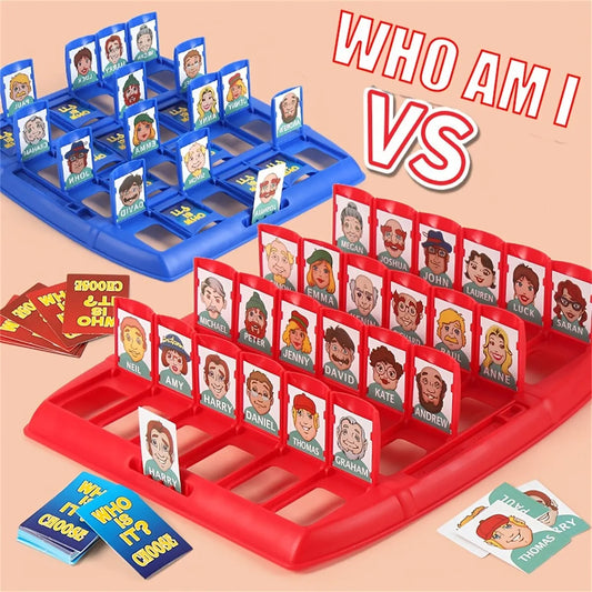 Jeu de Société “Qui Suis-Je ?” – Puzzle Interactif pour Enfants