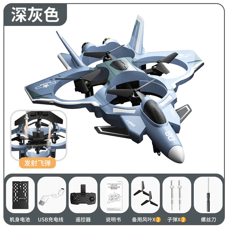 Avion Télécommandé RC Fighter – Drone Avion en Mousse EPP