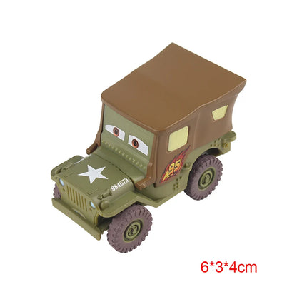 Voitures Disney Pixar Cars 2 & 3 – Modèles Diecast 1:55 Lightning McQueen, Mack, Mater et Plus