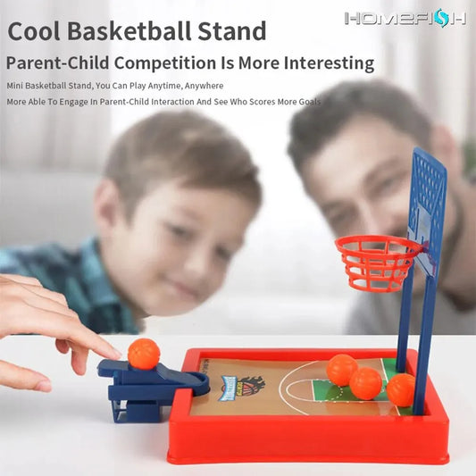 Jeu de Basket de Table Mini – Portable et Amusant