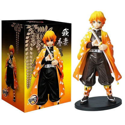 Figurines Demon Slayer – Tanjiro, Nezuko, Zenitsu & Inosuke (15 cm)