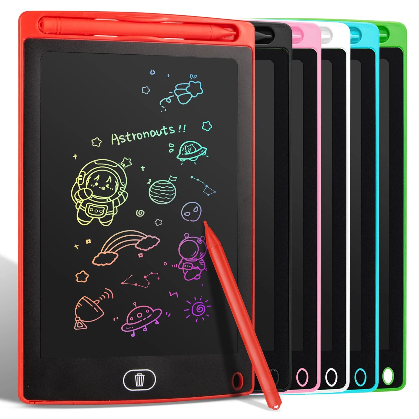 Tablette LCD de Dessin pour Enfants – 6.5/8.5/10/12 Pouces Effaçable avec Stylet