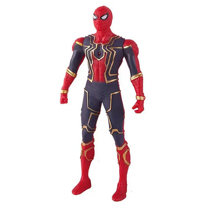 Figurine Marvel 17 cm – Spiderman, Iron Man ou Captain America Lumineuse
