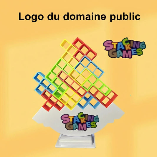 Jeu de Tour d’Équilibre – Blocs de Construction et Défis d’Adresse
