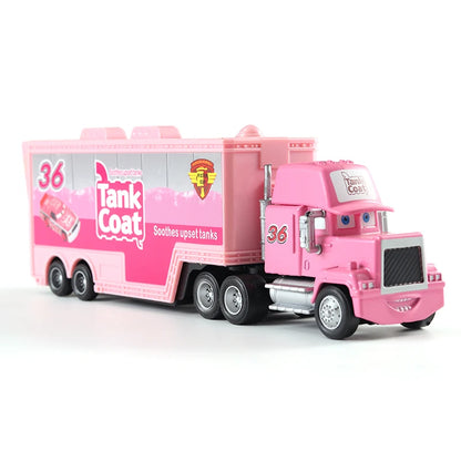 Camion Disney Pixar Cars – Modèle 1:55 (Lightning McQueen, Mack, Jackson Storm)