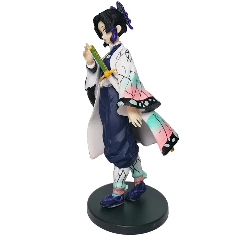 Figurines Demon Slayer – Tanjiro, Nezuko, Zenitsu & Inosuke (15 cm)