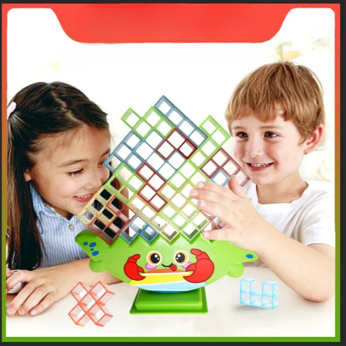 Jeu de Tour d’Équilibre – Blocs de Construction et Défis d’Adresse