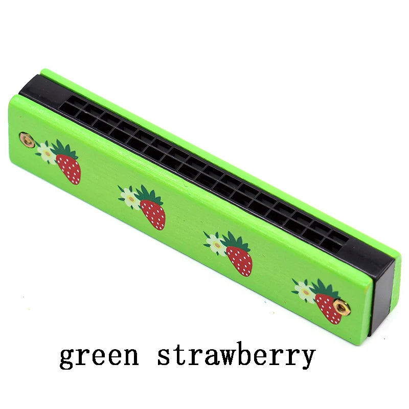 Harmonica en bois pour enfants – Instrument musical éducatif