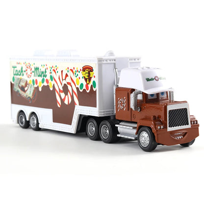 Camion Disney Pixar Cars – Modèle 1:55 (Lightning McQueen, Mack, Jackson Storm)