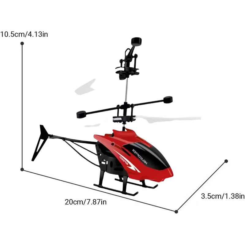 Mini Drone Hélicoptère Rechargeable – Résistant et Facile à Piloter