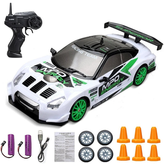 Voiture RC Drift 4x4 Haute Vitesse 2.4G – Modèle AE86/GTR Télécommandé