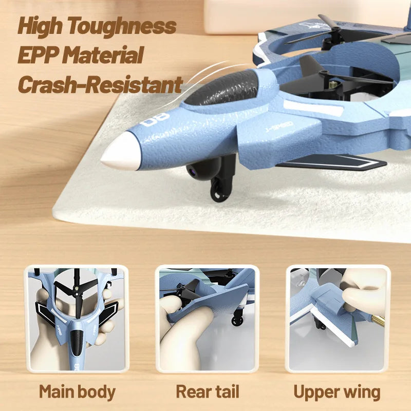 Avion Télécommandé RC Fighter – Drone Avion en Mousse EPP