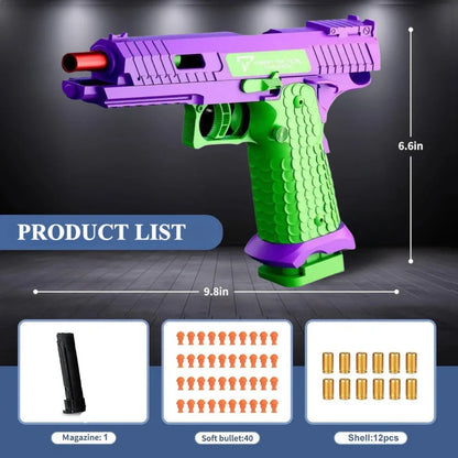 Pistolet Jouet SIG17 à Douilles Éjectables – Modèle Réaliste pour Enfants