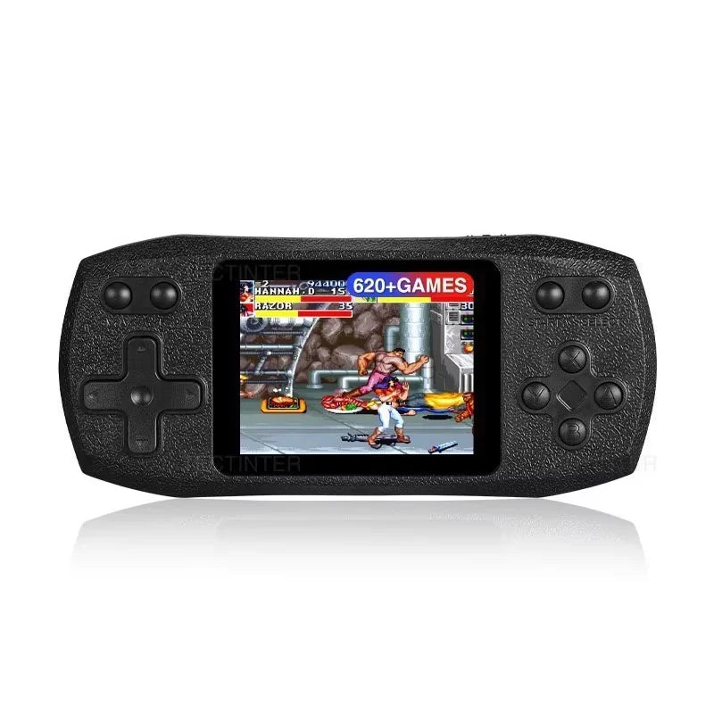 Console de jeux rétro portable 2,4” – Plus de 620 jeux classiques intégrés