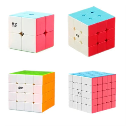 Cube Magique Qiyi – Jeu de Réflexion Éducatif (2x2 à 6x6)