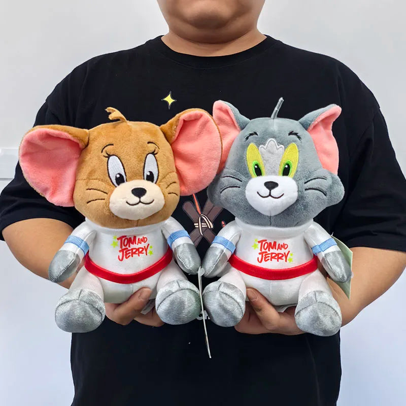 Peluche Tom et Jerry Officielle – Jouet en Coton Doux