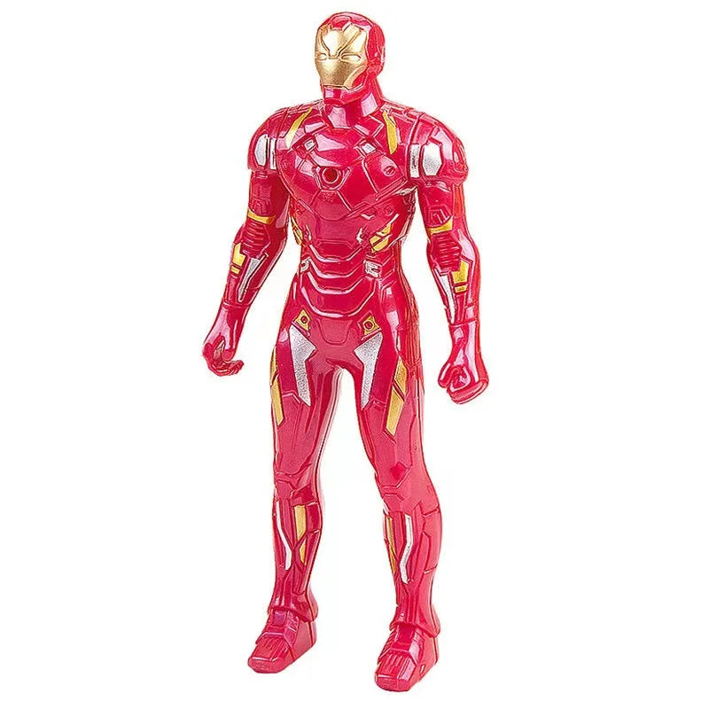 Figurine Marvel 17 cm – Spiderman, Iron Man ou Captain America Lumineuse