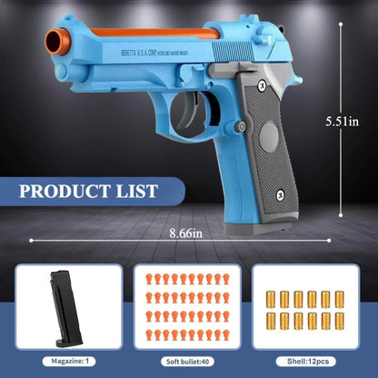 Pistolet Jouet SIG17 à Douilles Éjectables – Modèle Réaliste pour Enfants