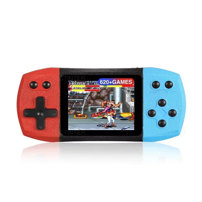 Console de jeux rétro portable 2,4” – Plus de 620 jeux classiques intégrés